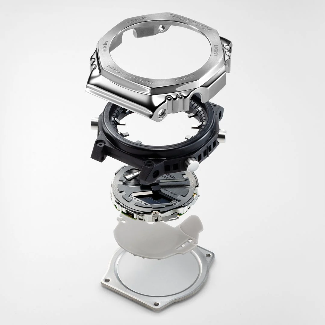 Casio Fine Metallic GM-2100YM-8AER rannekello - Image 8