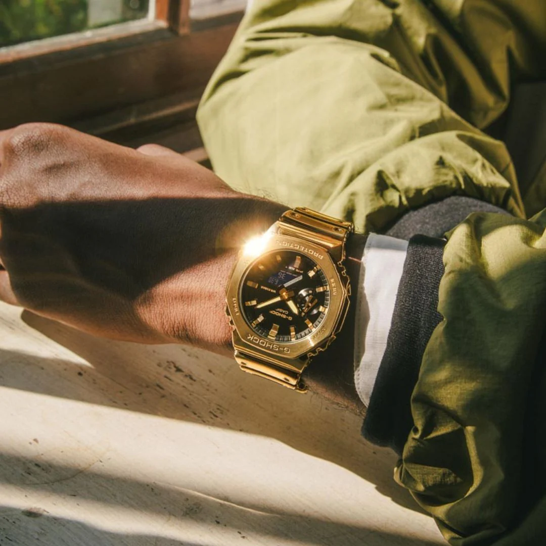 Casio Fine Metallic GM-2100YMG-9AER rannekello - Image 6