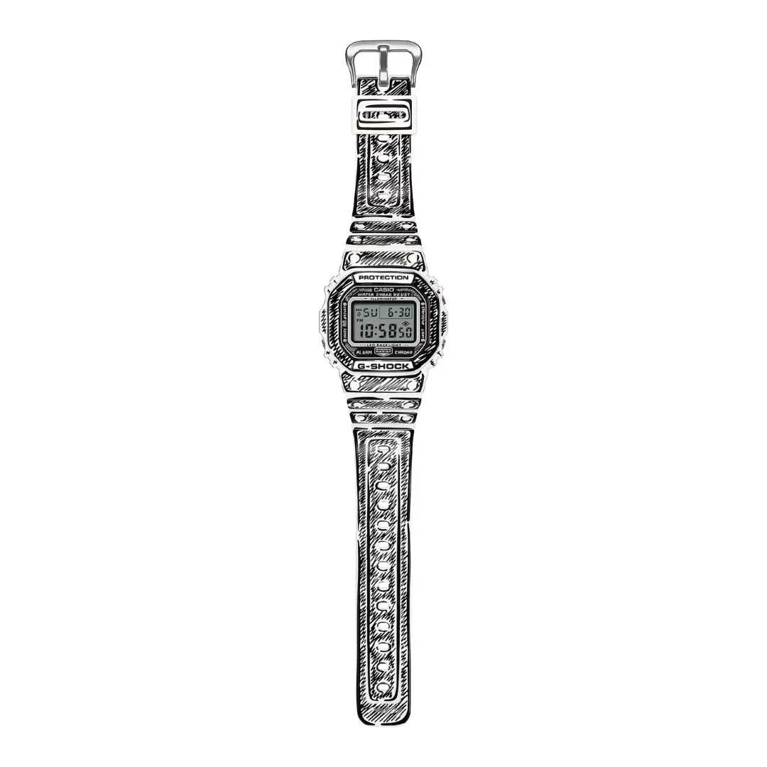 Casio G-Shock DW-5600JV-7ER rannekello - Image 4