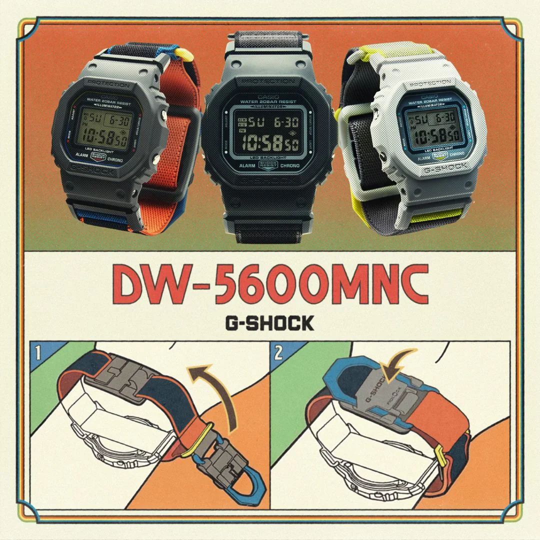 Casio G-Shock DW-5600MNC-1ER rannekello - Image 6