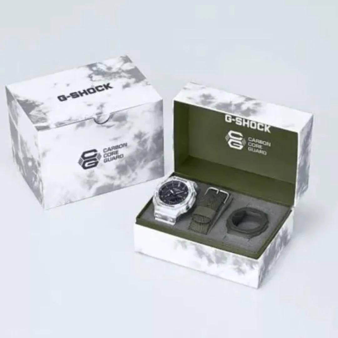 Casio G-Shock Snow Camouflage GAE-2100GC-7AER rannekello - Image 2