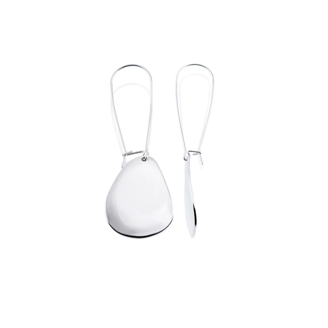 Efva Attling Little Rose Petal korvakorut, hopeaa - Image 2