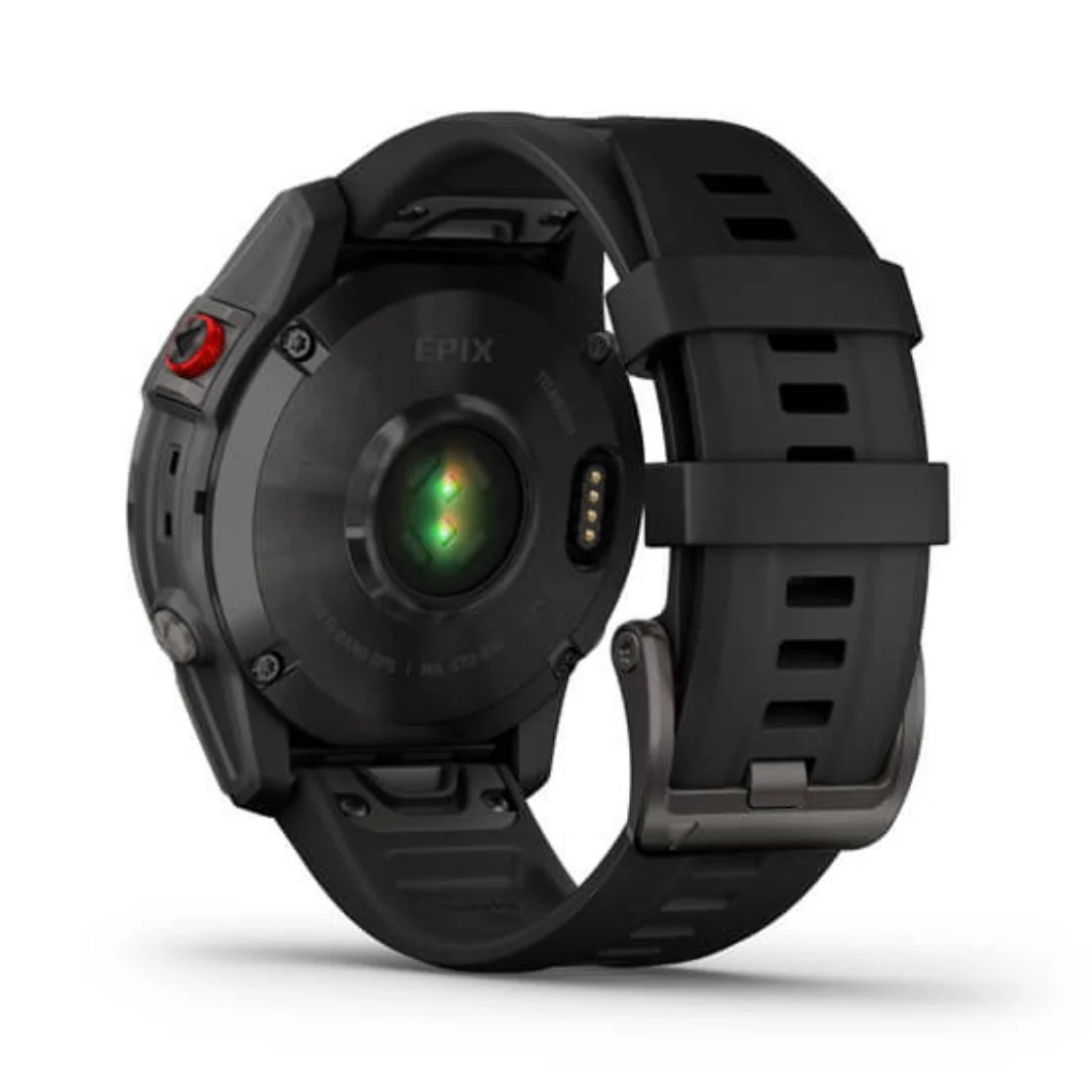 Garmin Epix Gen 2 Sapphire musta titaani, Amoled GPS-älykello 010-02582-11 - Image 5