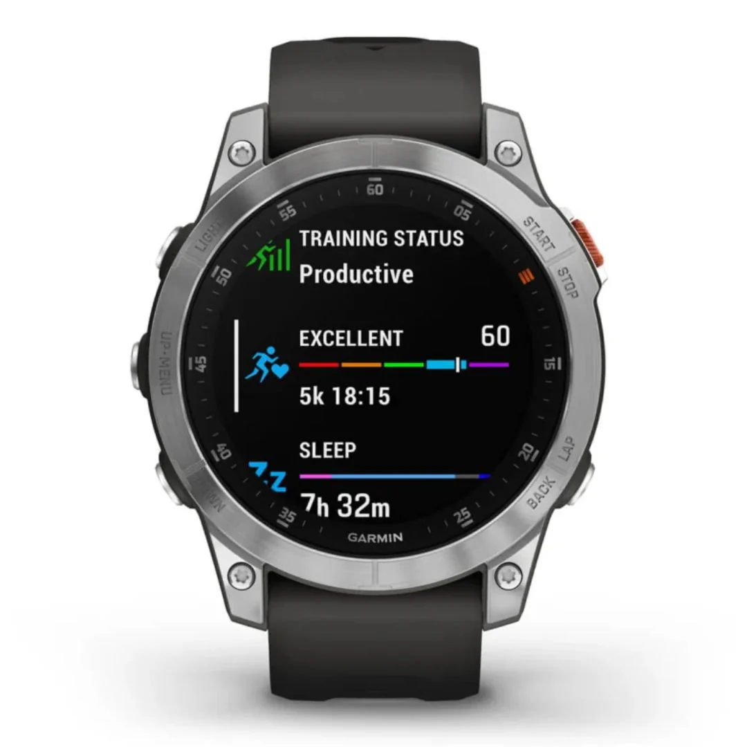 Garmin Epix Gen 2 tummanharmaa ja teräs, Amoled GPS-älykello 010-02582-01 - Image 2