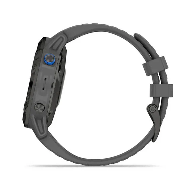 Garmin Fenix 6 Pro Solar Edition 47 mm musta ja tummanharmaa hihna, monilajiälykello 010-02410-11 - Image 10