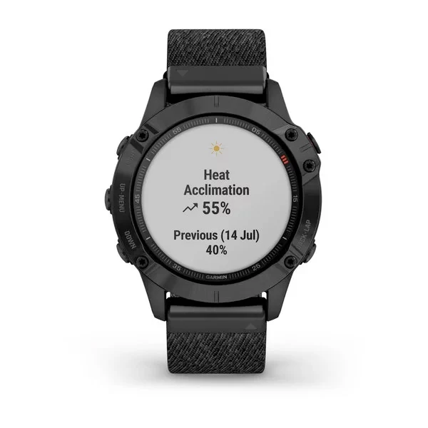 Garmin Fenix 6 Sapphire 47 mm meleerattu musta, monilajiälykello 010-02158-17 - Image 9
