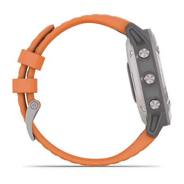 Garmin Fenix 6 Sapphire 47 mm oranssi, monilajiälykello 010-02158-14 - Image 4