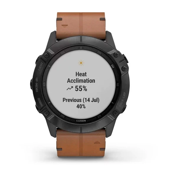 Garmin Fenix 6X Sapphire 51 mm musta, monilajiälykello 010-02157-14 - Image 7