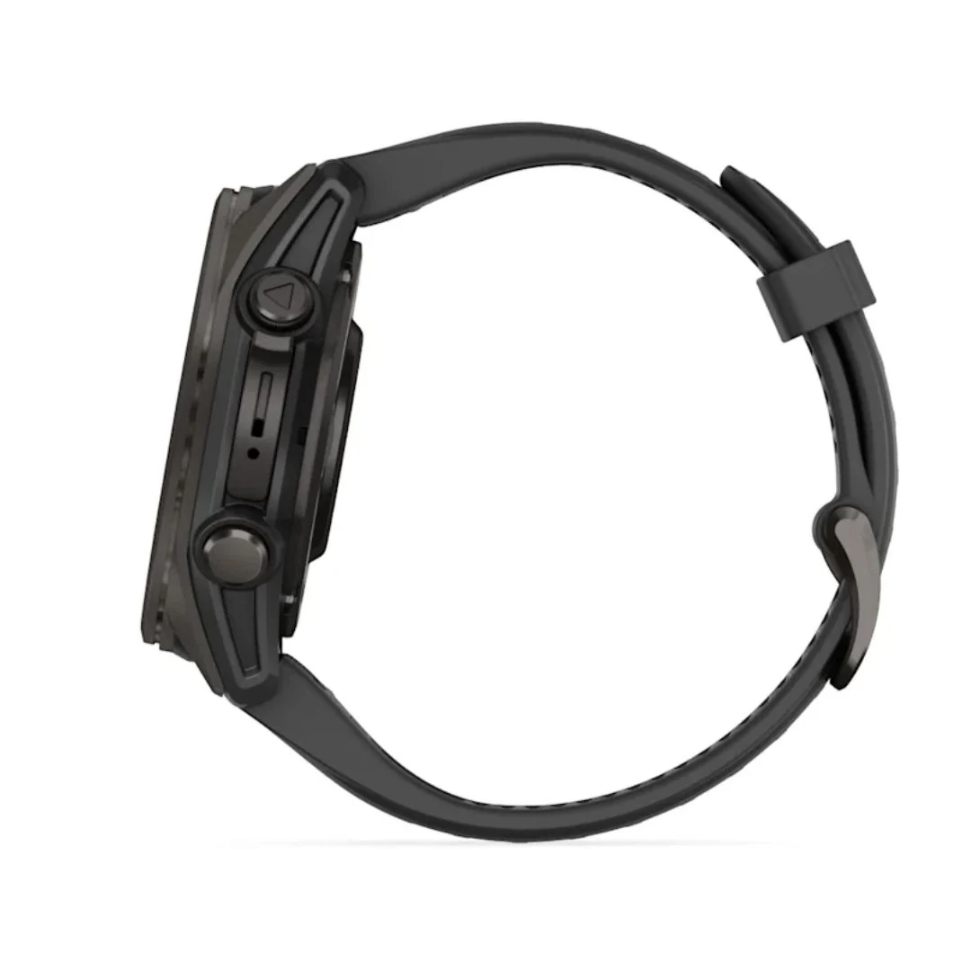 Garmin Fenix 8, 43mm Amoled Sapphire, hiilenharmaa titaani ja musta, älykello 010-02903-21 - Image 5
