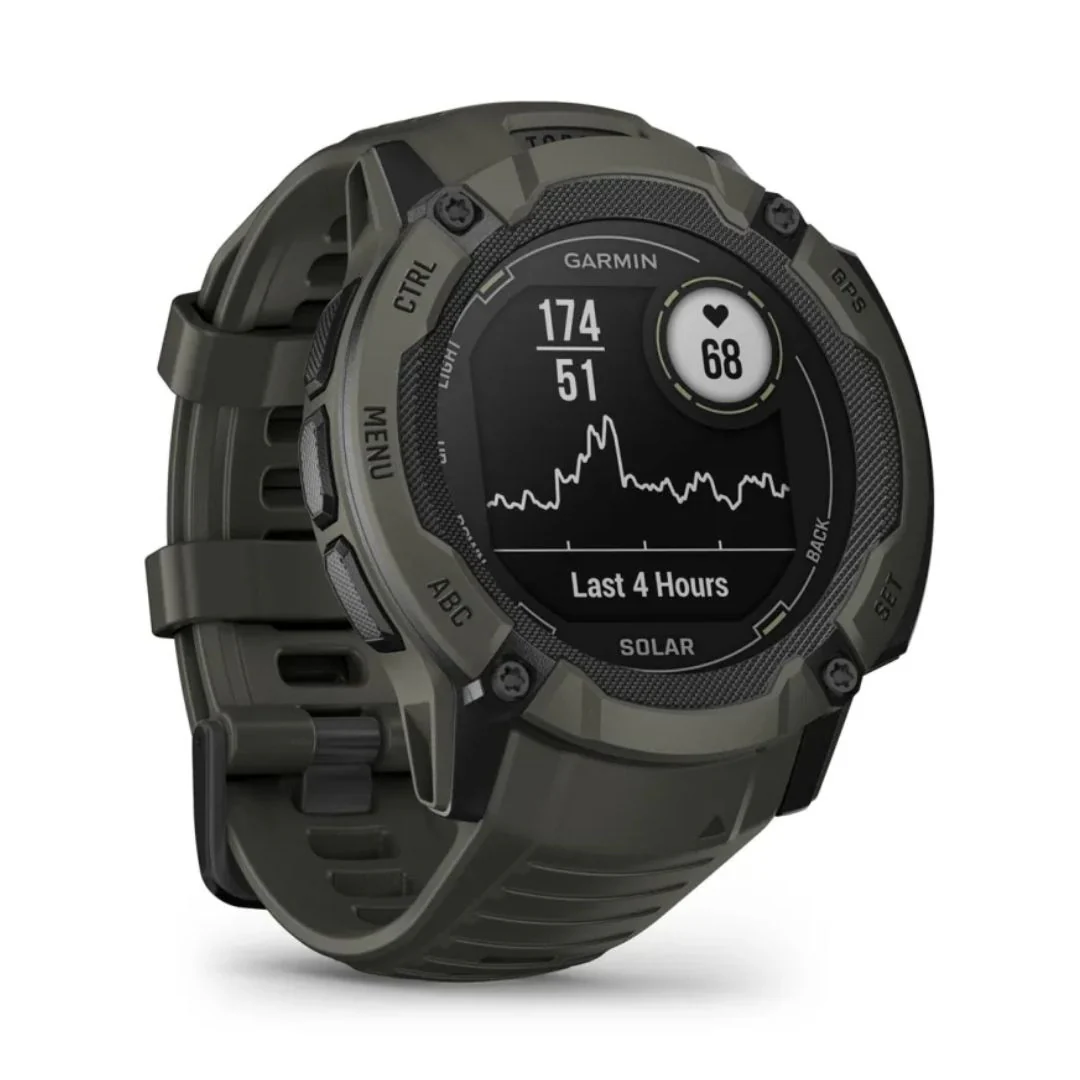 Garmin Instinct 2X Solar, sammaleenvihreä, GPS-älykello 010-02805-05 - Image 3