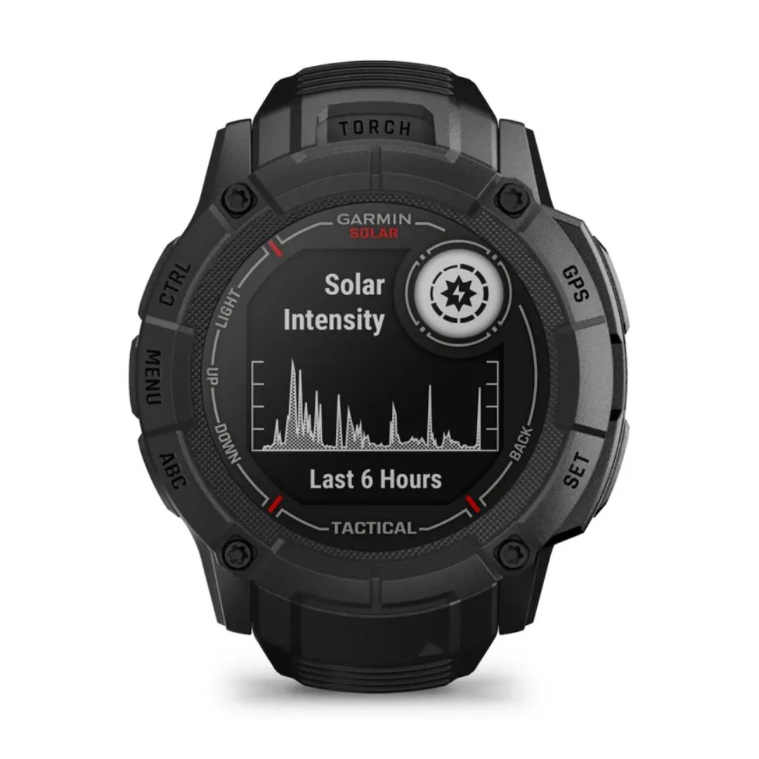 Garmin Instinct 2X Solar, Tactical Edition, musta, GPS-älykello 010-02805-03 - Image 2