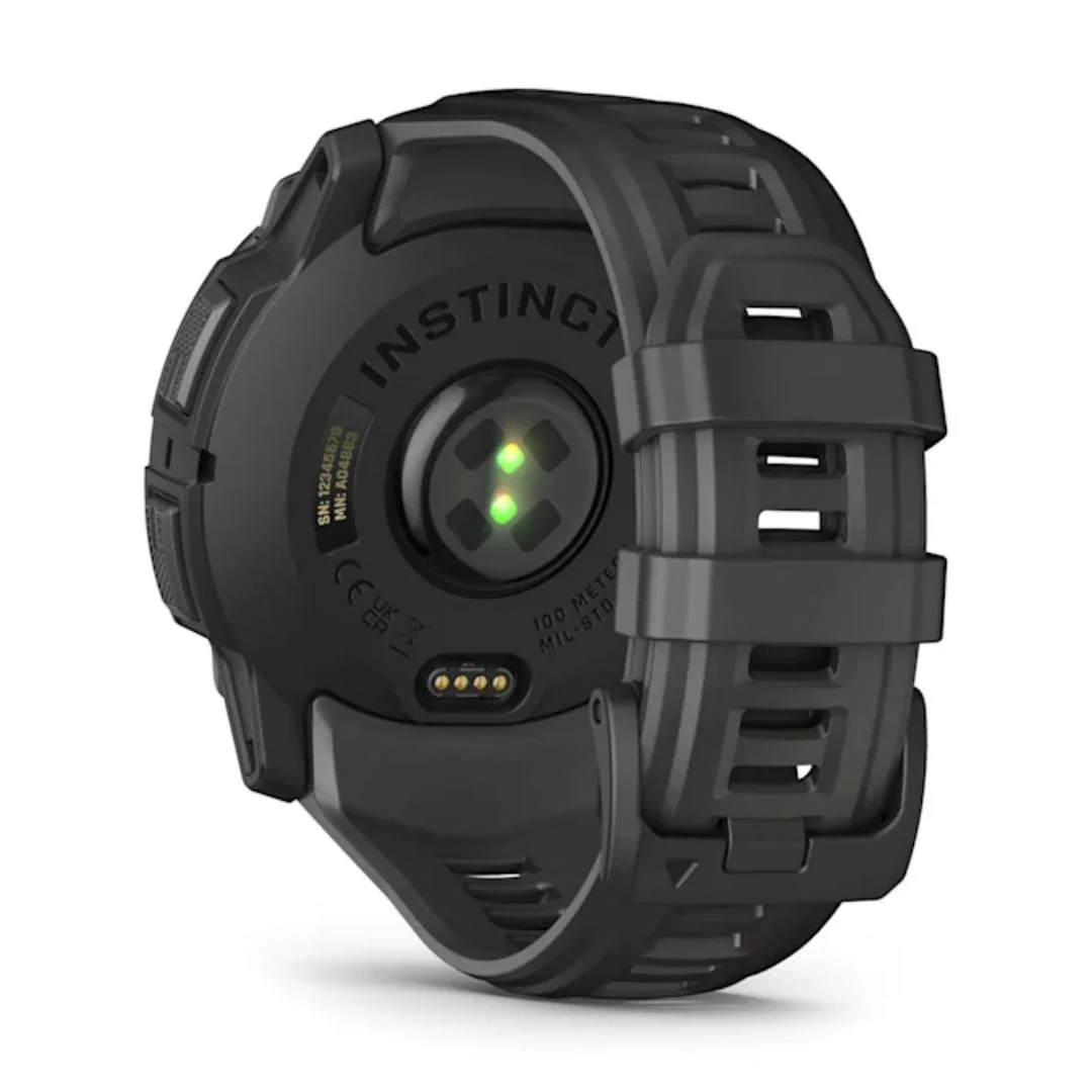 Garmin Instinct 3 AMOLED, 50mm, musta ja grafiitinharmaa, GPS-älykello 010-03020-00 - Image 4