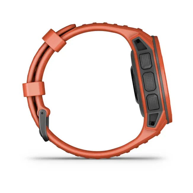 Garmin Instinct Solar Flame Red tulipunainen älykello 010-02293-20 - Image 3