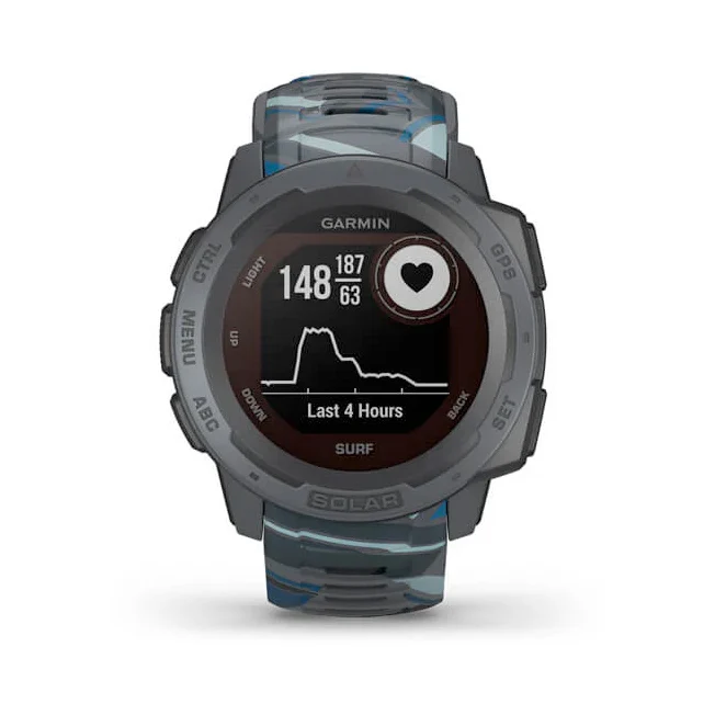 Garmin Instinct Solar Surf Pipeline älykello 010-02293-07 - Image 6