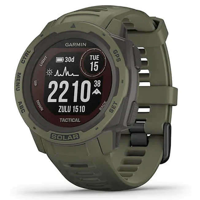 Garmin Instinct Solar Tactical Moss sammalenvihreä älykello 010-02293-04