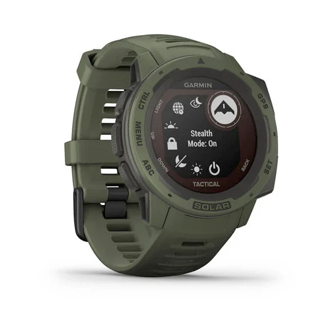 Garmin Instinct Solar Tactical Moss sammalenvihreä älykello 010-02293-04 - Image 3