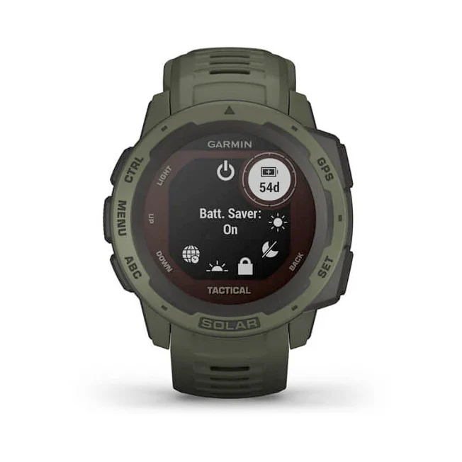 Garmin Instinct Solar Tactical Moss sammalenvihreä älykello 010-02293-04 - Image 7