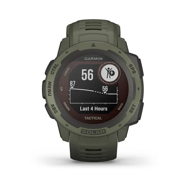 Garmin Instinct Solar Tactical Moss sammalenvihreä älykello 010-02293-04 - Image 8