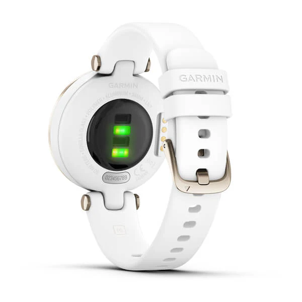 Garmin Lily Sport Cream Gold-White, vaalea kulta ja valkoinen 010-02384-10 - Image 6