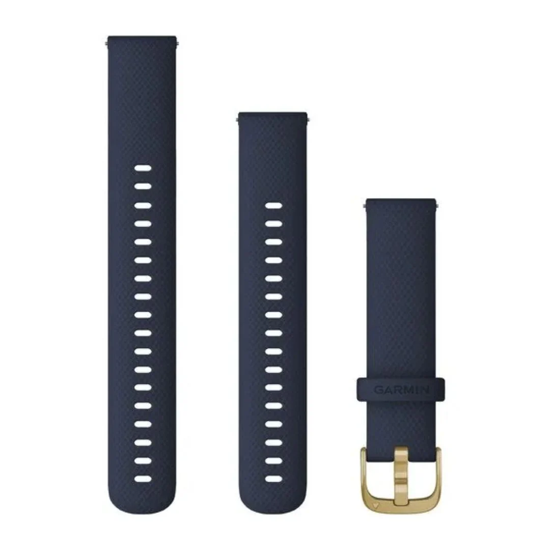 Garmin Quick release -silikoniranneke 18mm, pikakiinnitys, sininen, 010-12932-0A