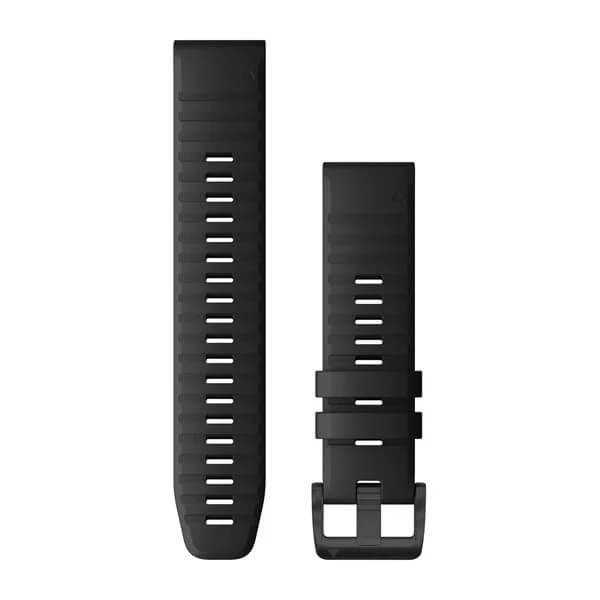 Garmin QuickFit 22mm ranneke, musta silikoni 010-12863-00