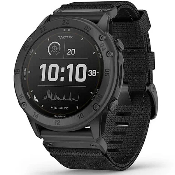 Garmin tactix Delta - Solar Edition with Ballistics 51 mm, aurinkolatausta tukeva taktinen GPS-kello 010-02357-51