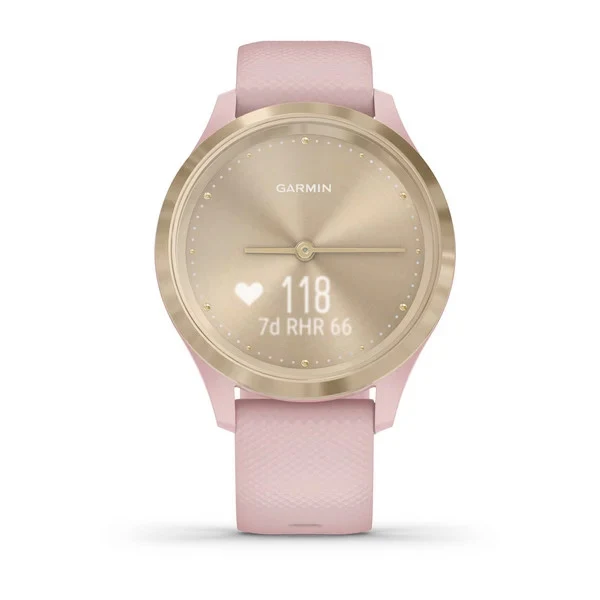 Garmin Vivomove 3S vaalea kulta ja uturuusu 39 mm, älykello 010-02238-01 - Image 2