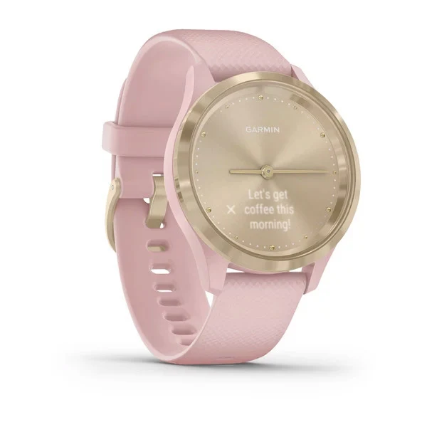 Garmin Vivomove 3S vaalea kulta ja uturuusu 39 mm, älykello 010-02238-01 - Image 4