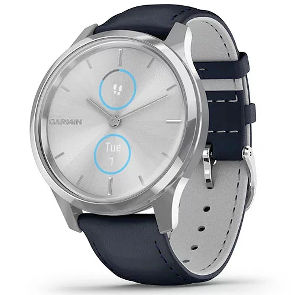 Garmin Vivomove Luxe hopea 42 mm, älykello 010-02241-00