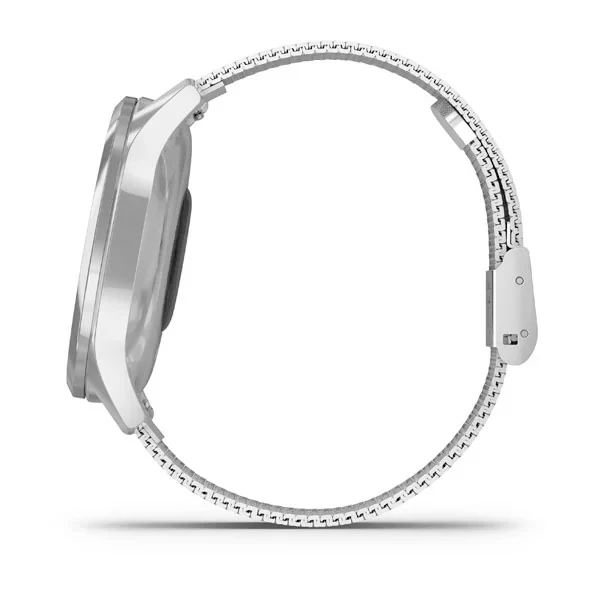 Garmin Vivomove Luxe hopea 42 mm, älykello 010-02241-03 - Image 6