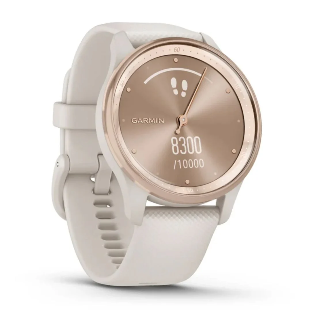 Garmin Vivomove Trend, ruusukulta ja norsunluun vaalea, hybridiälykello 010-02665-01 - Image 2