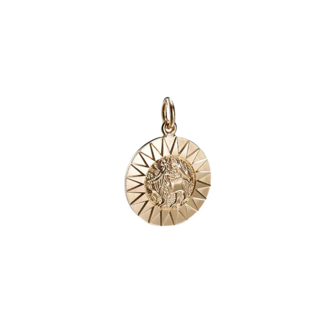 Kalevala Amuletti Aurinkoleijona hela, keltakulta
