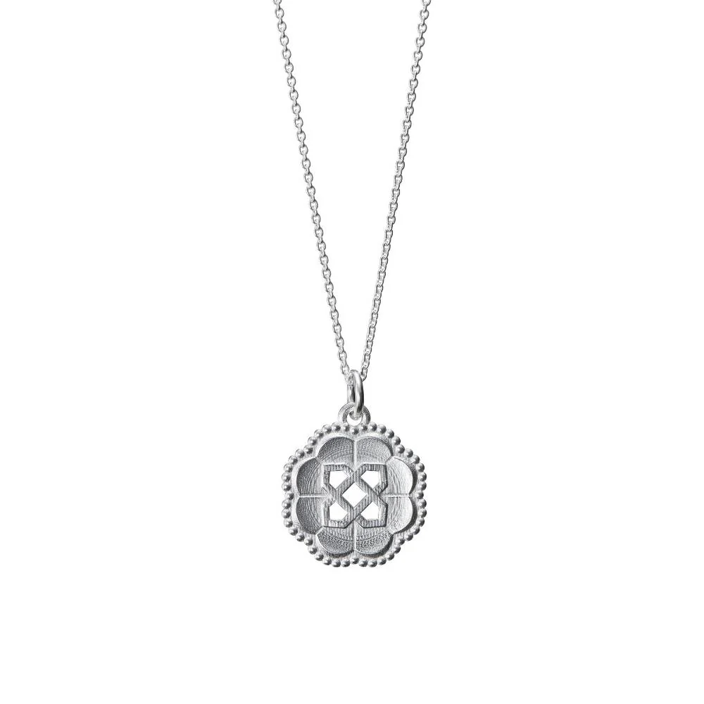 Kalevala Amuletti-riipus Osmansolmu, hopea
