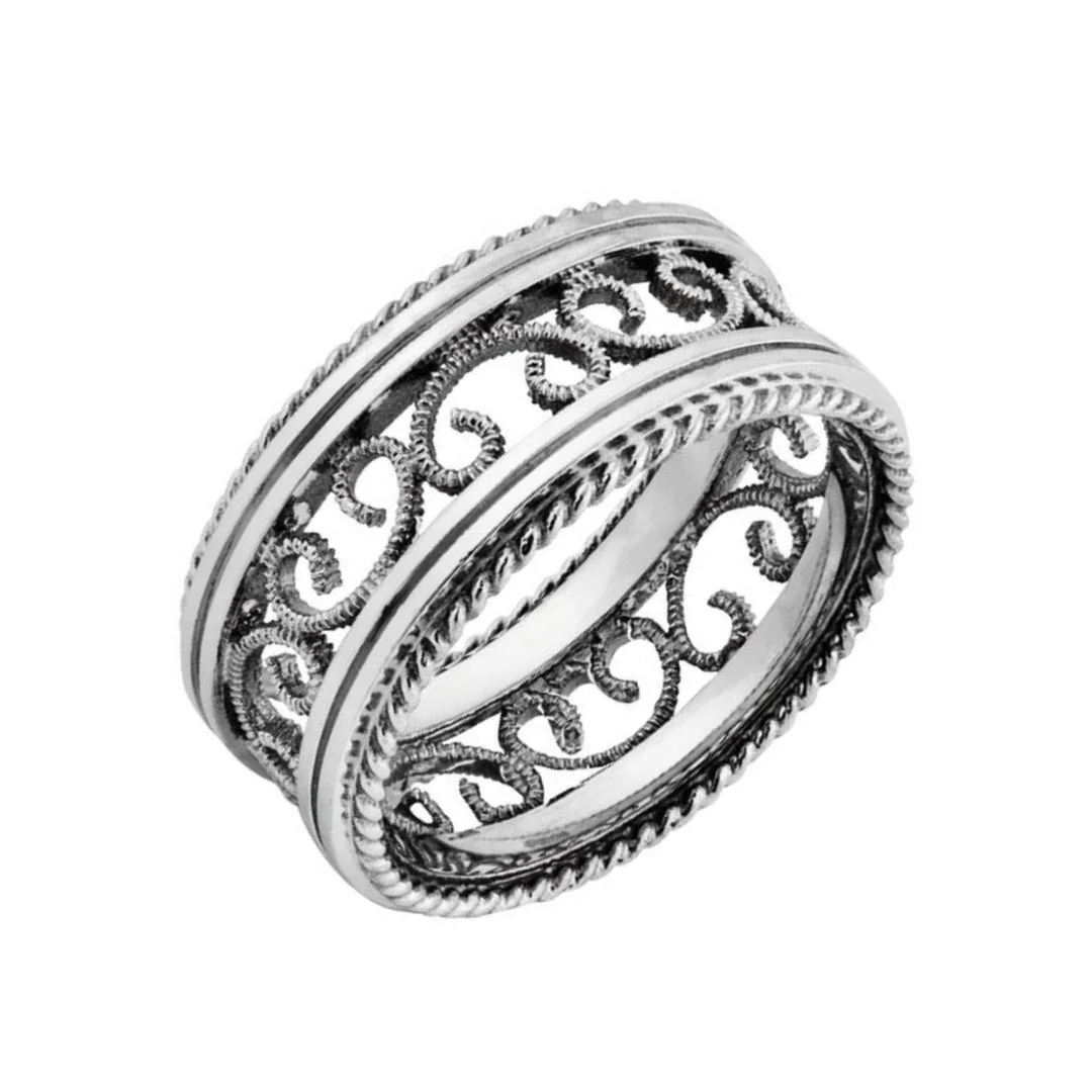 Kalevala Filigraani sormus, 14K valkokulta, Kalevala Love, 541000502 - Image 2