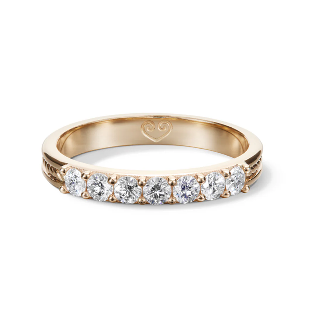 Kalevala Ikiaikainen sormus, 14K keltakultaa, 0,42ct, Kalevala Love, 141000117D - Image 2