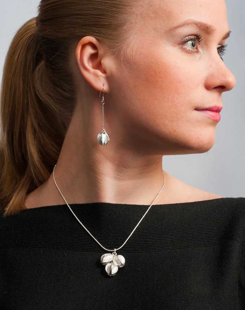 Kalevala Lumikukka riipus, hopea, Kalevala Modern, 22821413 - Image 2