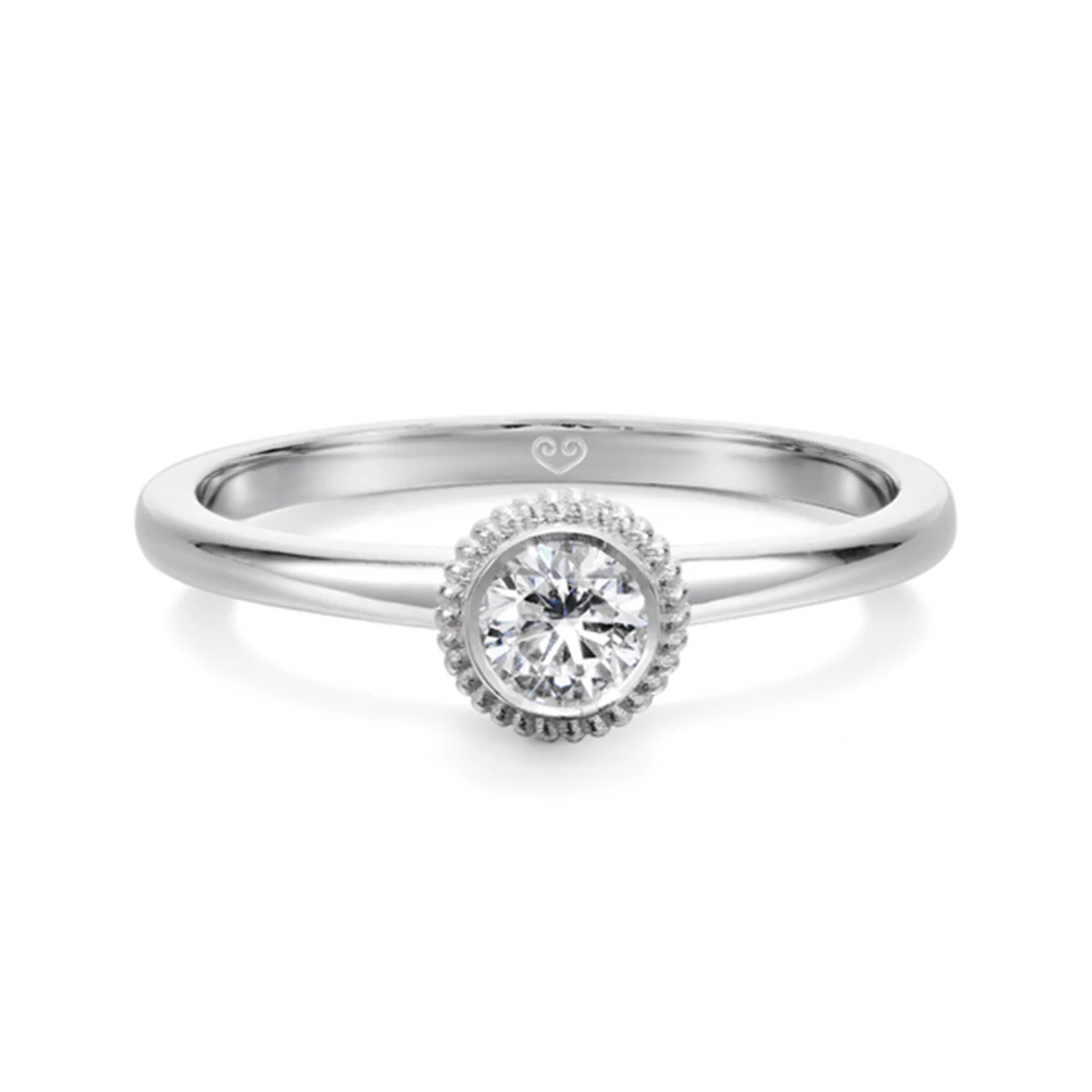 Kalevala Valittu sormus, 14K valkokultaa, 0,25ct, Kalevala Love, 541000002D - Image 2