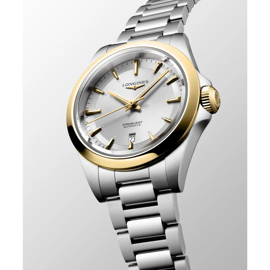 Longines Conquest, 30mm, rannekello, L33205706 - Image 4