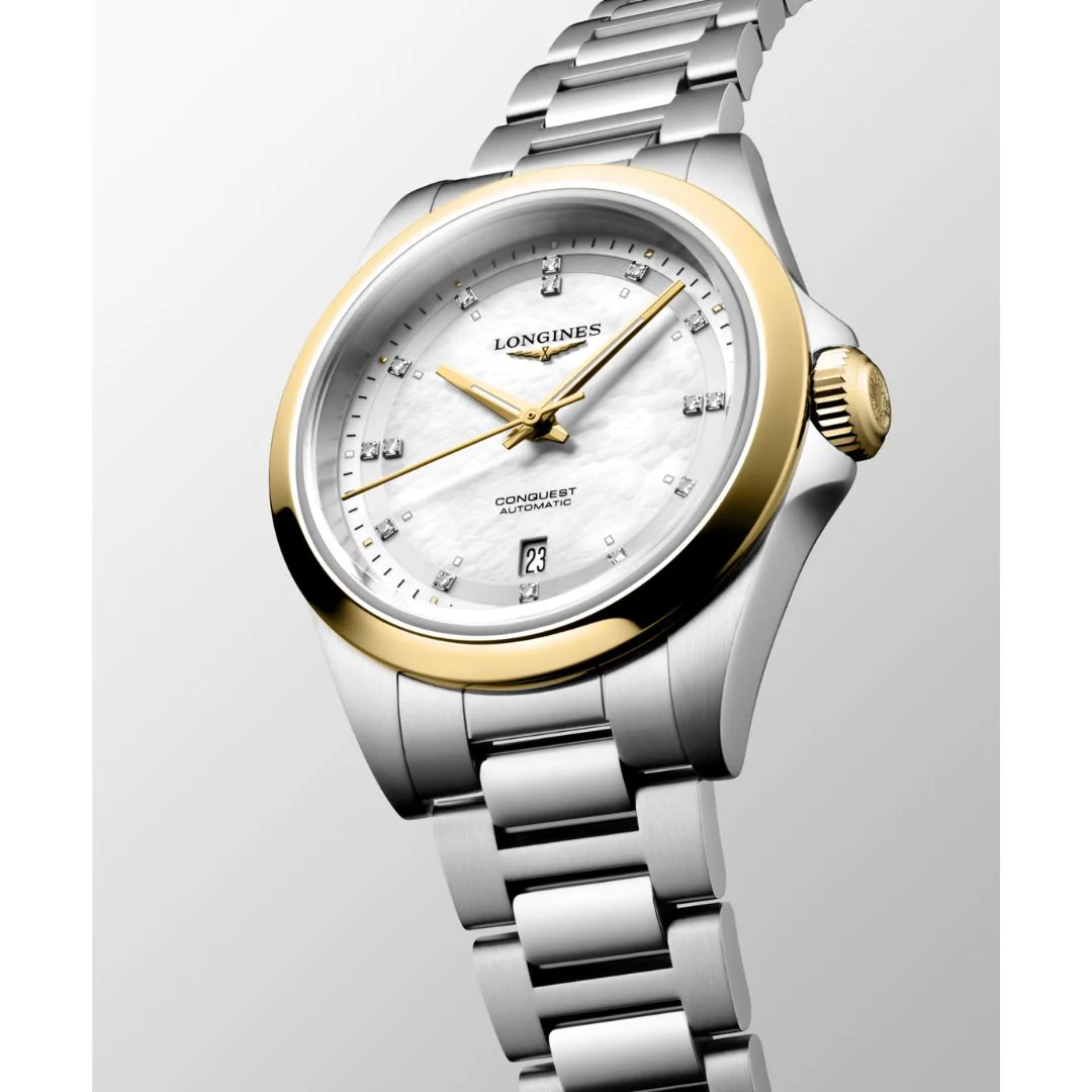 Longines Conquest, 30mm, rannekello, L33205806 - Image 4