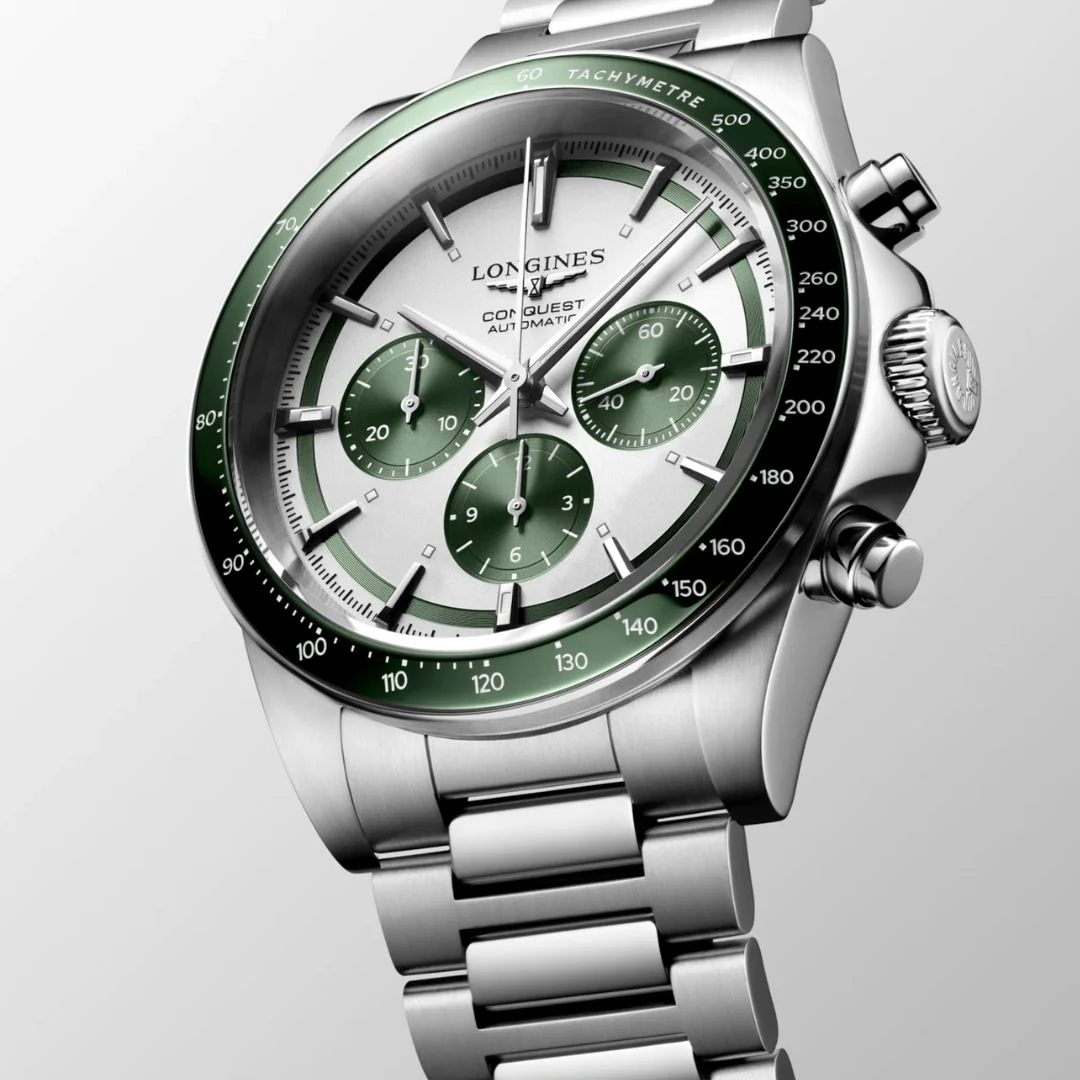 Longines Conquest Chronograph, 42mm, rannekello L38354026 - Image 2