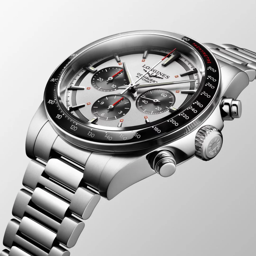 Longines Conquest Chronograph rannekello L38354726 - Image 3