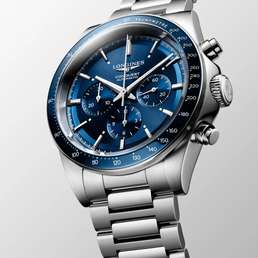Longines Conquest Chronograph rannekello L38354926 - Image 2