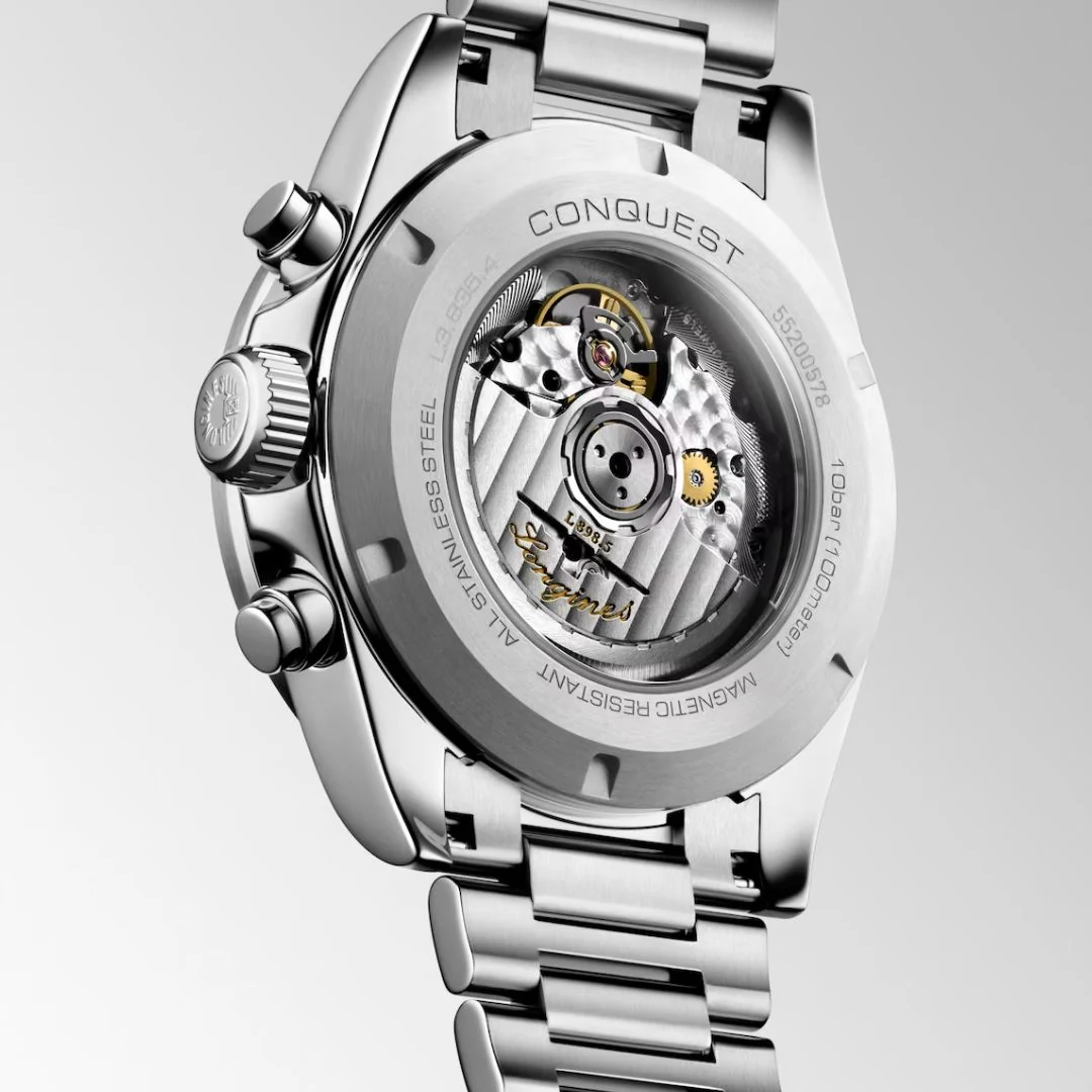 Longines Conquest Chronograph rannekello L38354926 - Image 3