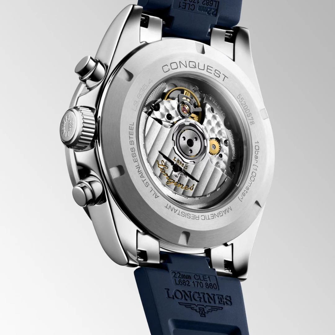 Longines Conquest Chronograph, 42mm, rannekello L38354989 - Image 3