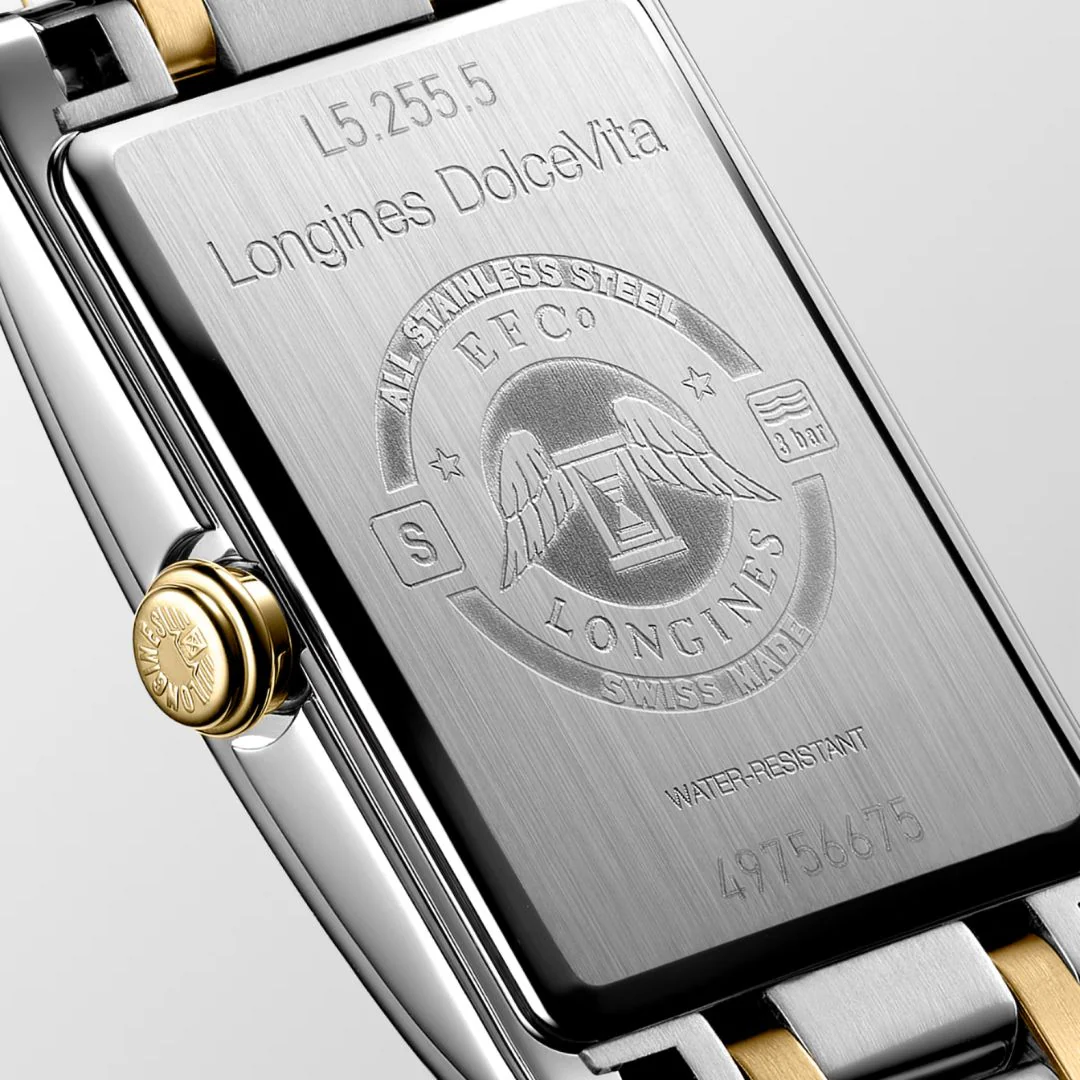 Longines DolceVita, keltakulta, 20,8mm, rannekello L52555707 - Image 3