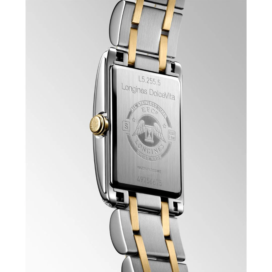 Longines DolceVita, keltakulta ja timantit, 20,8mm, rannekello L52555787 - Image 5