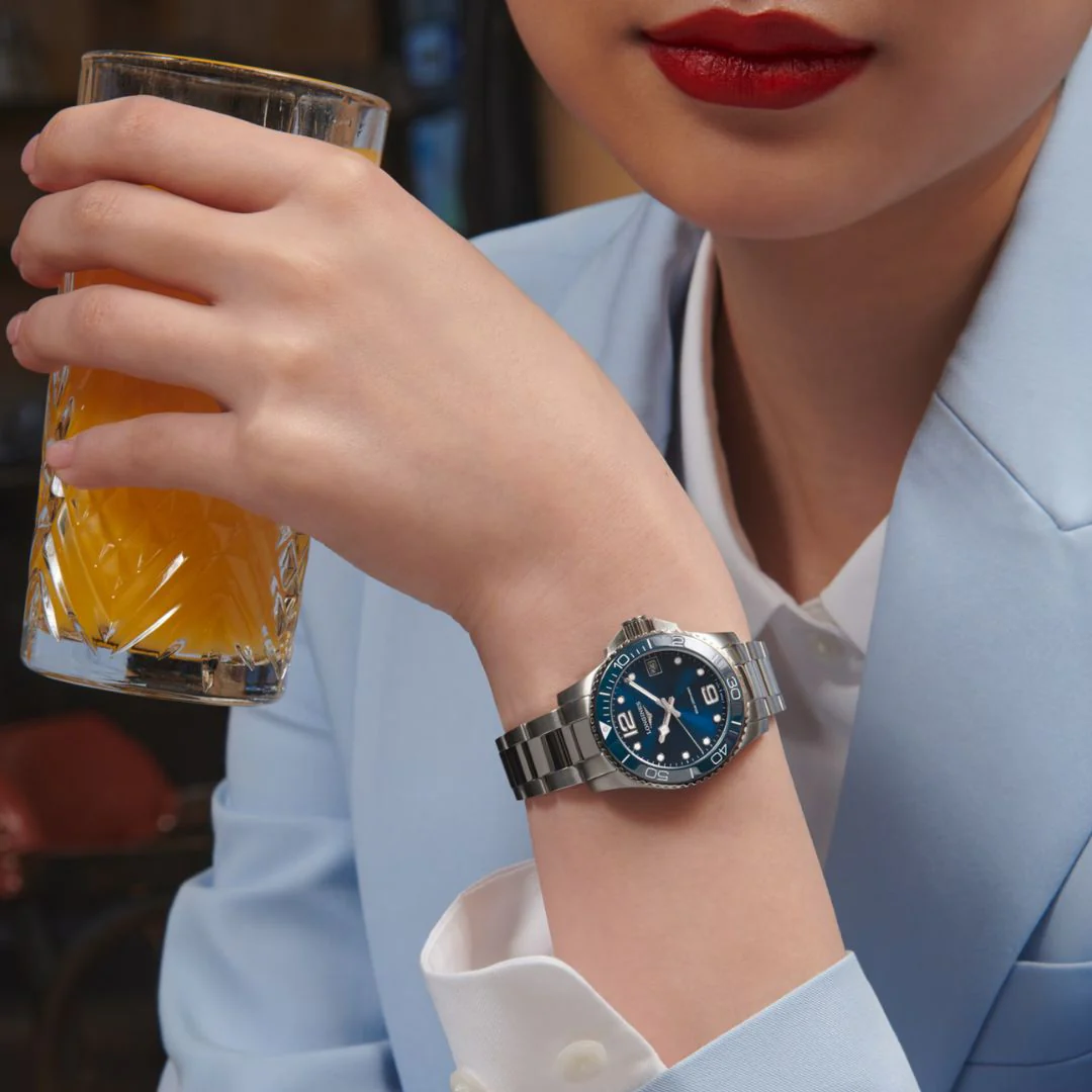 Longines HydroConquest, 32mm, rannekello, L33704966 - Image 4