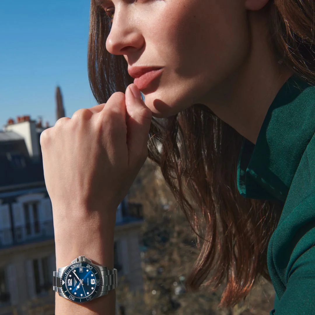 Longines HydroConquest, 32mm, rannekello, L33704966 - Image 5