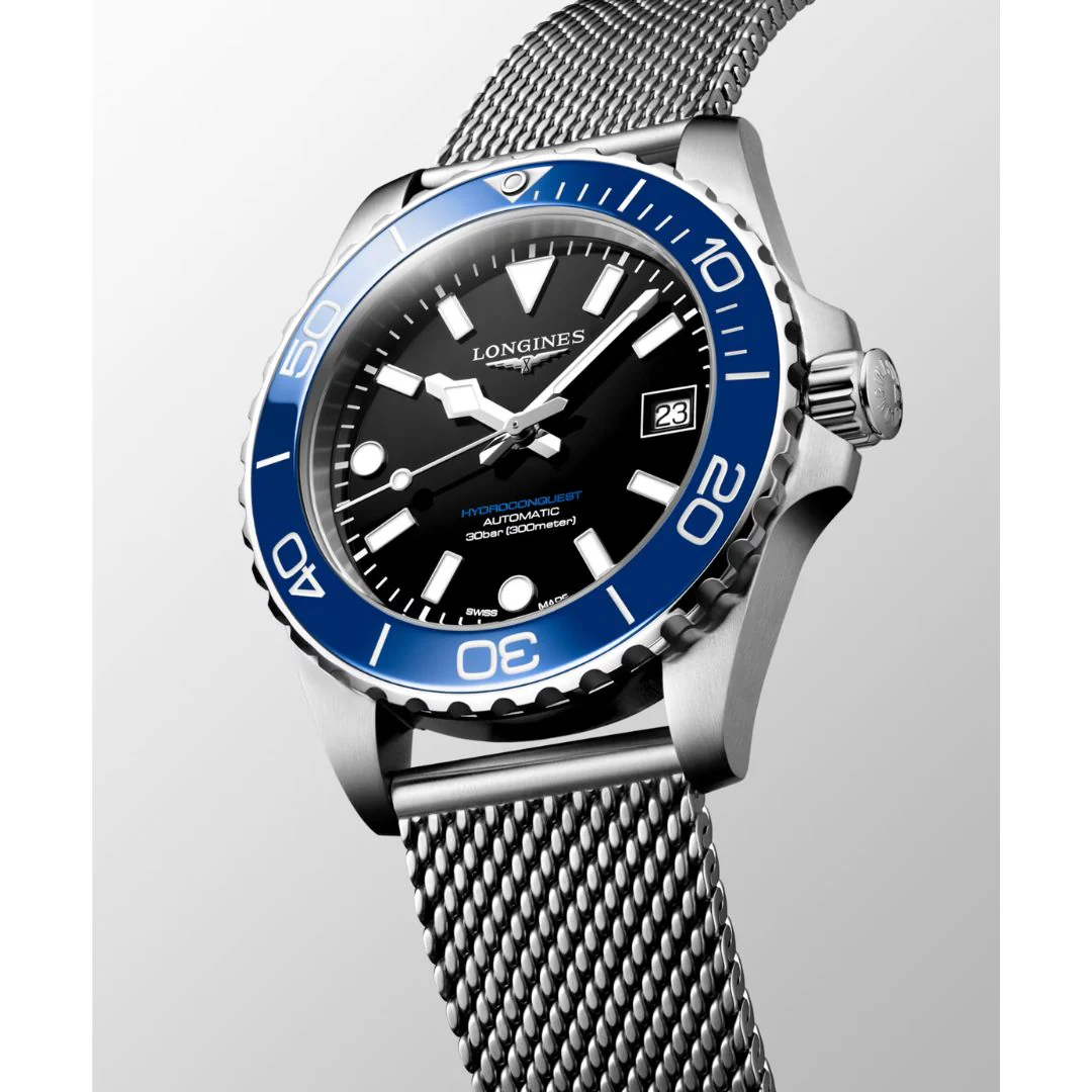 Longines HydroConquest, 39mm, rannekello, L37794906 - Image 4