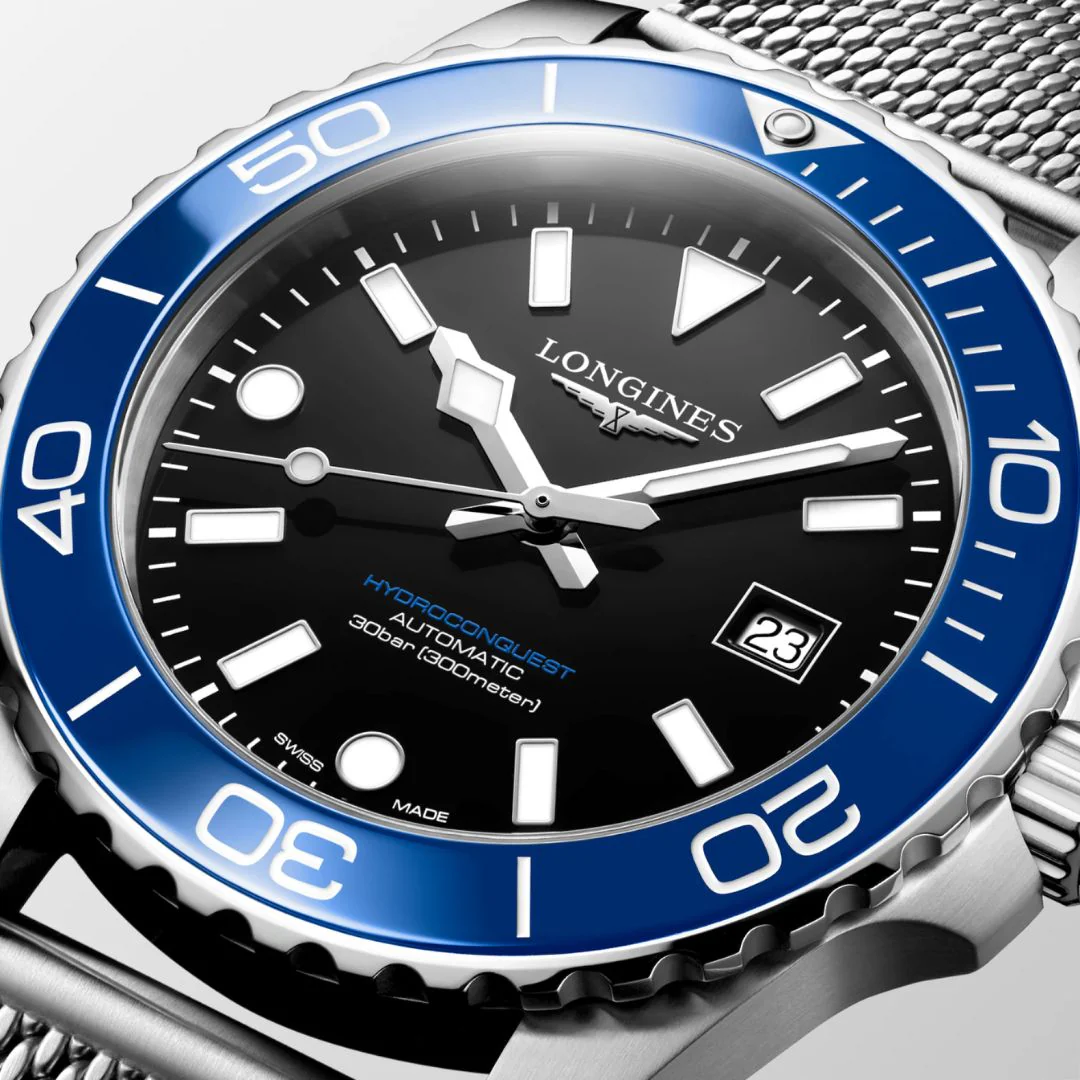 Longines HydroConquest, 42mm, rannekello, L37884906 - Image 2